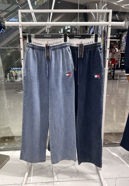 جينز Tommy Hilfiger مع مغيط🏃‍♀️🔥