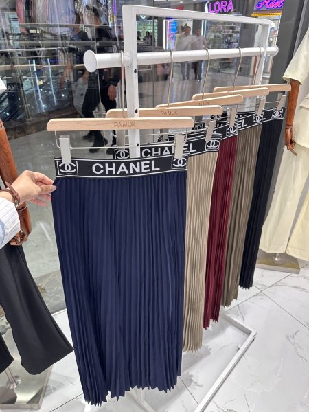 تنورة كسرات channel 😍