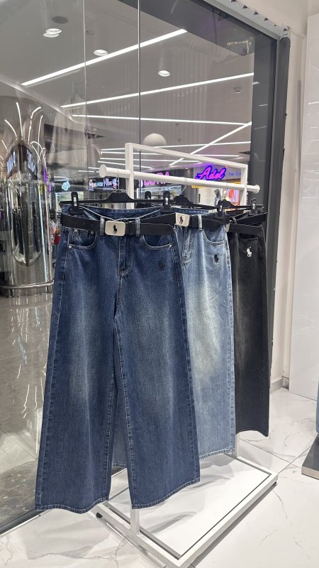 بنطلون polo مع قشاط بولو